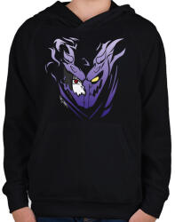 printfashion Sasuke Susano mode - Gyerek kapucnis pulóver - Fekete (5686277)