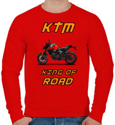 printfashion KTM - Férfi pulóver - Piros (1583364)