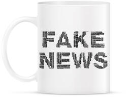 printfashion FAKE NEWS - Bögre - Fehér (10210599)