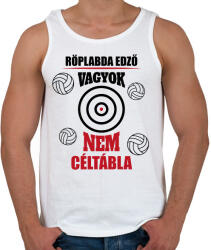 printfashion Röplabda edző - Férfi atléta - Fehér (14007539)