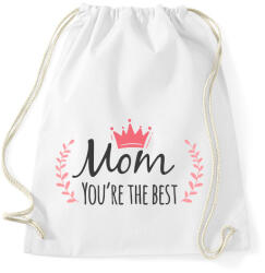printfashion A legjobb anya - Sportzsák, Tornazsák - Fehér (1293737)