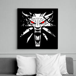 printfashion Witcher - Vászonkép - Fekete (6660765)