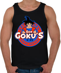 printfashion Son Goku Dojo - Férfi atléta - Fekete (1715849)