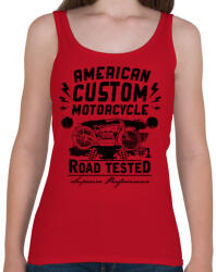 printfashion Hagyományos amerikai motor - Női atléta - Cseresznyepiros (141620)