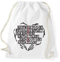 printfashion artist. b - Sportzsák, Tornazsák - Fehér (15537911)