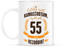 printfashion kamasz-55-brown-orange - Bögre - Fehér (790963)
