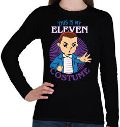 printfashion Eleven costume - Női hosszú ujjú póló - Fekete (14532136)