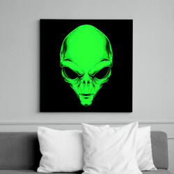 printfashion ufo - Vászonkép - Fekete (13745470)