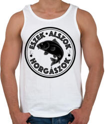 printfashion EszekAlszokHorgaszok-05 - Férfi atléta - Fehér (5252533)