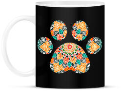 printfashion Mandala mancs - Bögre - Fekete (4779554)