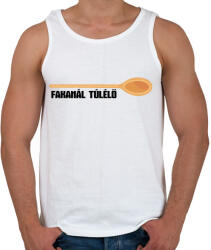 printfashion Fakanál túlélő - Férfi atléta - Fehér (3923424)
