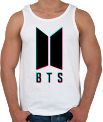 printfashion BTS TikTok - Férfi atléta - Fehér (3086336)