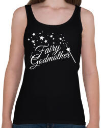 printfashion Fairy Godmother - Női atléta - Fekete (16551805)
