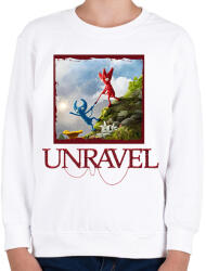 printfashion Unravel - Gyerek pulóver - Fehér (14759667)