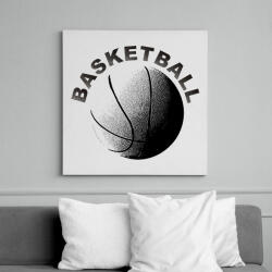 printfashion Kosárlabda - Vászonkép - Fehér (6637411)