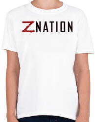 printfashion Z Nation - Gyerek póló - Fehér (2852040)