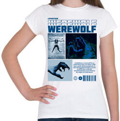printfashion Werewolf - Női póló - Fehér (14717499)
