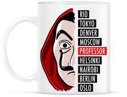 printfashion A nagy pénzrablás - La casa de papel - Bögre - Fehér (2574697)