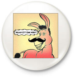 printfashion Shrek - szamár - Kitűző, hűtőmágnes - Fehér (3089932)