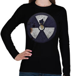 printfashion Stalker Clear Sky Ikon - Női hosszú ujjú póló - Fekete (1177896)