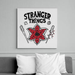 printfashion Stranger Things HELLFIRE CLUB - Vászonkép - Fehér (7269606)