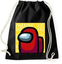 printfashion Among us - Sportzsák, Tornazsák - Fekete (3024874)