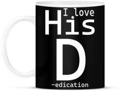 printfashion I love - női - Bögre - Fekete (15609809)