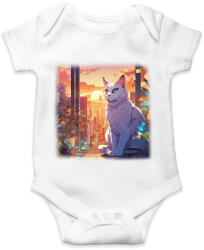 printfashion anime cica - Baba Body - Fehér (15152290)