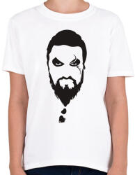 printfashion Khal Drogo arca 2. - Gyerek póló - Fehér (2390706)