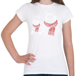 printfashion Cuki állatok - Női póló - Fehér (13615399)