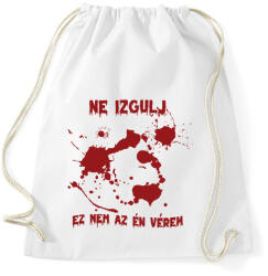 printfashion Nem az év vérem - Sportzsák, Tornazsák - Fehér (8754548)