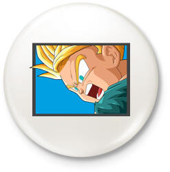 printfashion Dragon ball karakterek4 - Kitűző, hűtőmágnes - Fehér (12591156)