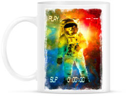 printfashion Asztronauta játék - Bögre - Fehér (787720)