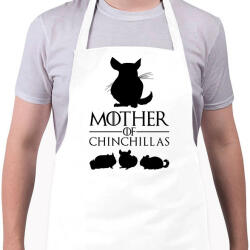 printfashion Mother of Chinchillas - Kötény - Fehér (14488574)