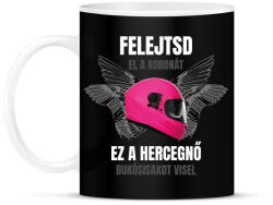 printfashion Bukósisakot visel - Bögre - Fekete (15043526)