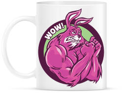 printfashion Izom nyuszi - Bögre - Fehér (1306509)