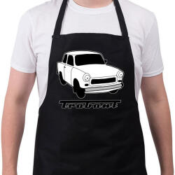 printfashion Trabant - Kötény - Fekete (5534540)