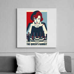 printfashion Vezércsel - Vászonkép - Fehér (6636337)