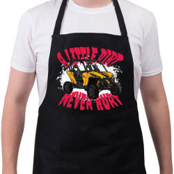 printfashion Dirt car - Kötény - Fekete (5071346)