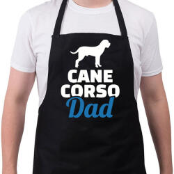 printfashion Cane Corso Dad - Kötény - Fekete (4935755)