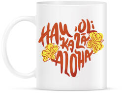 printfashion Valentine day Hawaii - Bögre - Fehér (4314703)