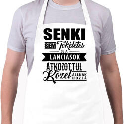 printfashion Lancia fanatikus - Kötény - Fehér (4904471)