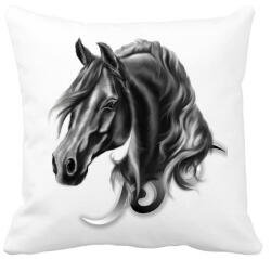 printfashion horse spirit - Párnahuzat, Díszpárnahuzat - Fehér (307363)