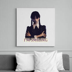 printfashion I'm smiling - Vászonkép - Fehér (14223546)
