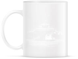 printfashion Csatahajó - Bögre - Fehér (16615305)