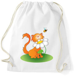 printfashion Szimatcic - Sportzsák, Tornazsák - Fehér (465162)