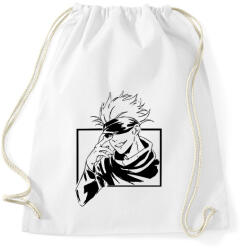 printfashion Gojo Jujutsu Kaisen Hoodie - Sportzsák, Tornazsák - Fehér (5767167)