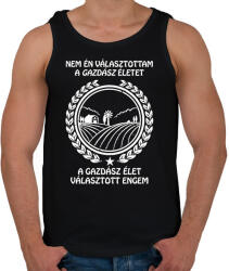 printfashion Gazdász élet - Férfi atléta - Fekete (1626292)