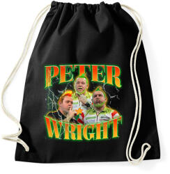 printfashion Peter Wright - darts - Sportzsák, Tornazsák - Fekete (15551912)