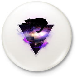 printfashion King of the known universe - Kitűző, hűtőmágnes - Fehér (3074738)